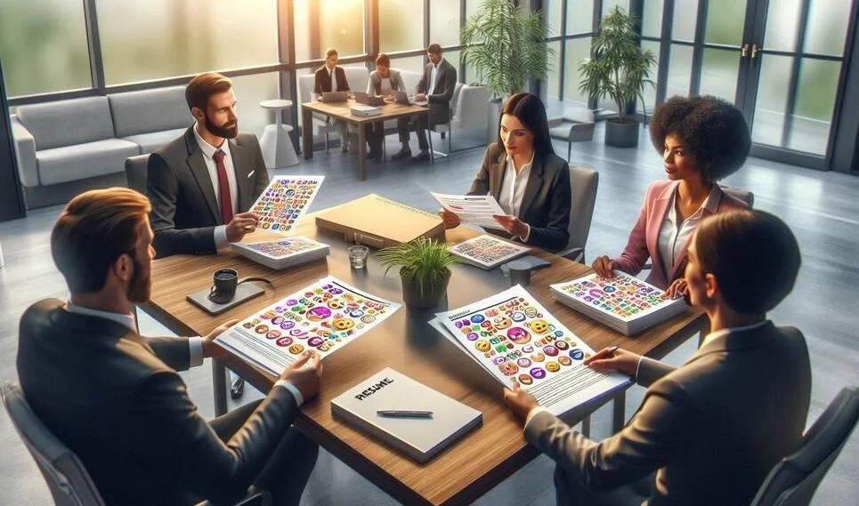 Team working together on a project.